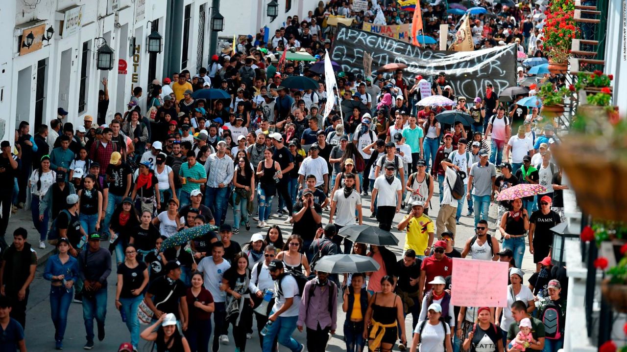 CNNE 735605 - nuevas manifestaciones en colombia