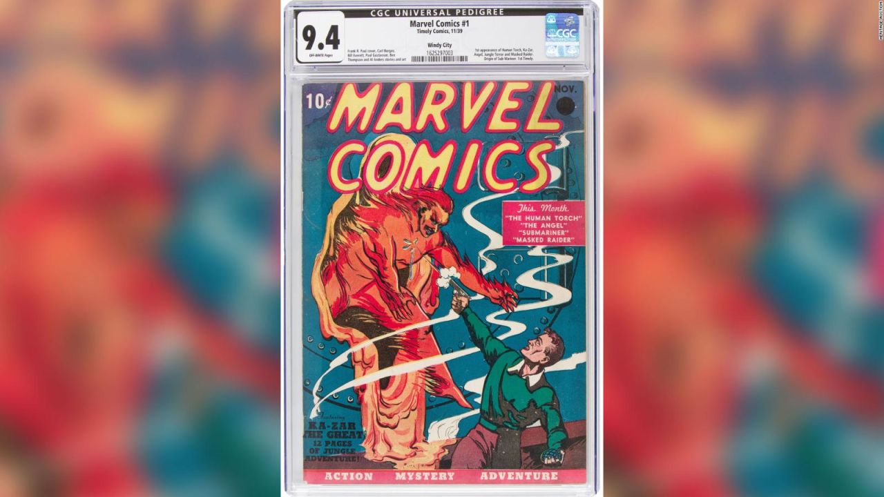 CNNE 735623 - #eldatodehoy- millonaria subasta de historieta de marvel