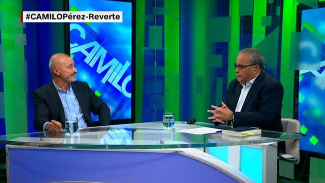 CNNE 735775 - arturo perez-reverte- "el ser humano es un animal muy peligroso"