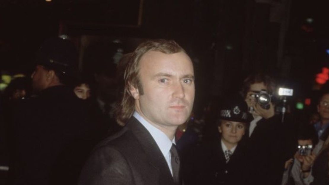 Phil Collins, en una imagen de 1985.