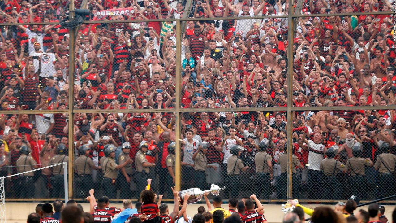 CNNE 735995 - asi se vivio la fiesta de la copa libertadores en lima