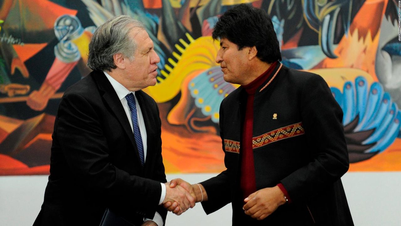 CNNE 738263 - luis almagro desmiente a evo morales