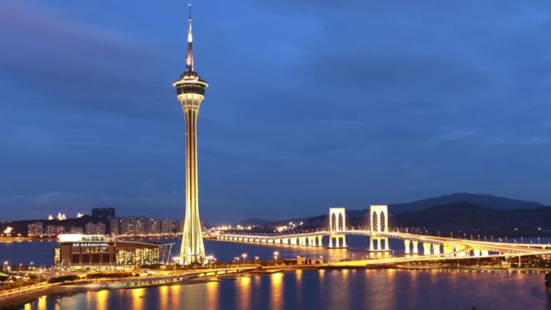 Puesto 4: Macao. Conocido por sus casinos y parques temáticos, Macao tiene el cuarto mayor número de llegadas internacionales.