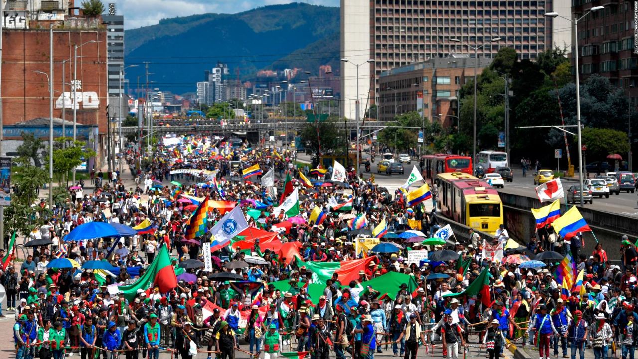 CNNE 740642 - nuevas marchas en colombia contra las politicas de duque