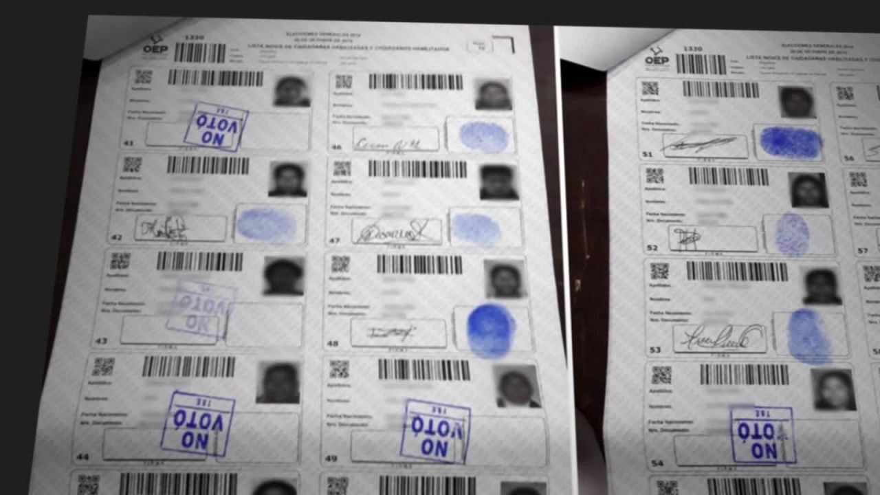 CNNE 741339 - documentos mostrarian irregularidades del voto boliviano