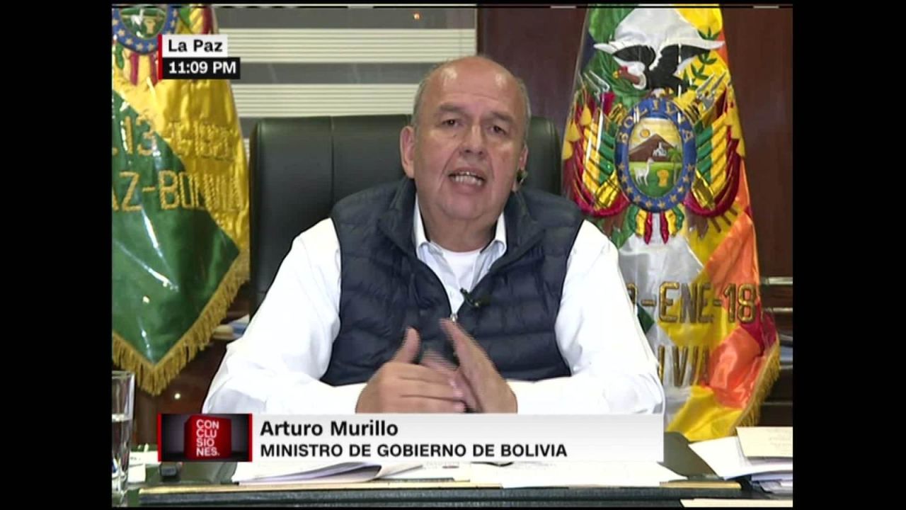 CNNE 744306 - arturo murillo- "no hay un solo muerto con bala militar"