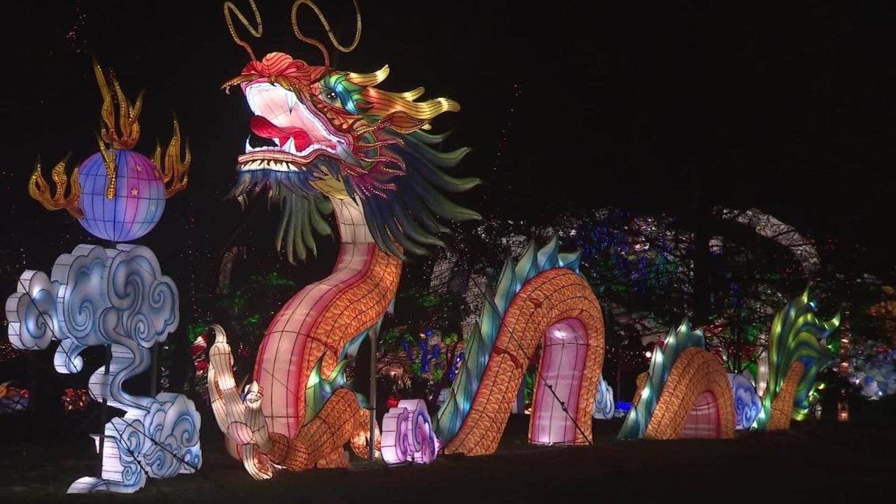 CNNE 747879 - encienden el jardin botanico con tradicionales faroles