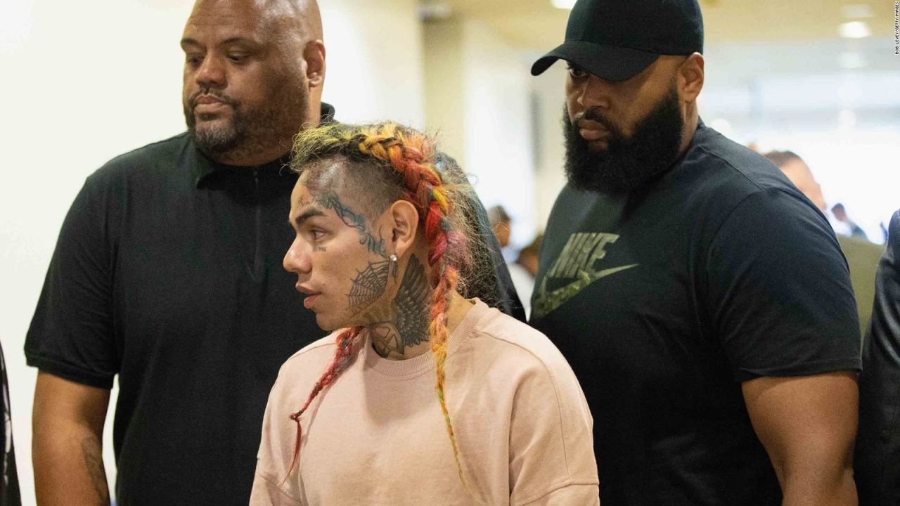 El rapero Tekashi69, en una fotografía del 22 de agosto de 2018 tomada en una corte de Houston, Texas