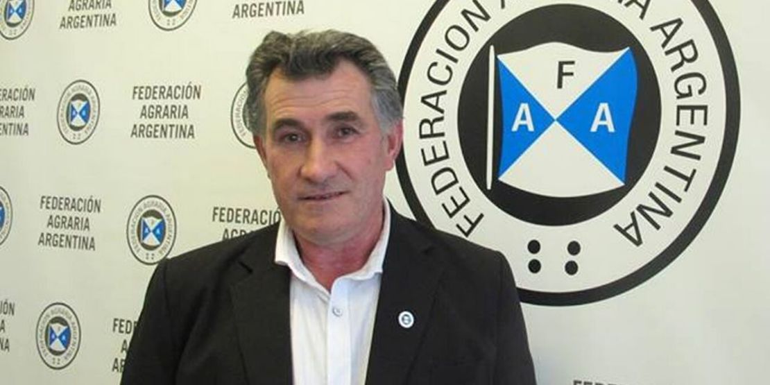 Carlos Achetoni, presidente de la Federación Agraria Argentina.