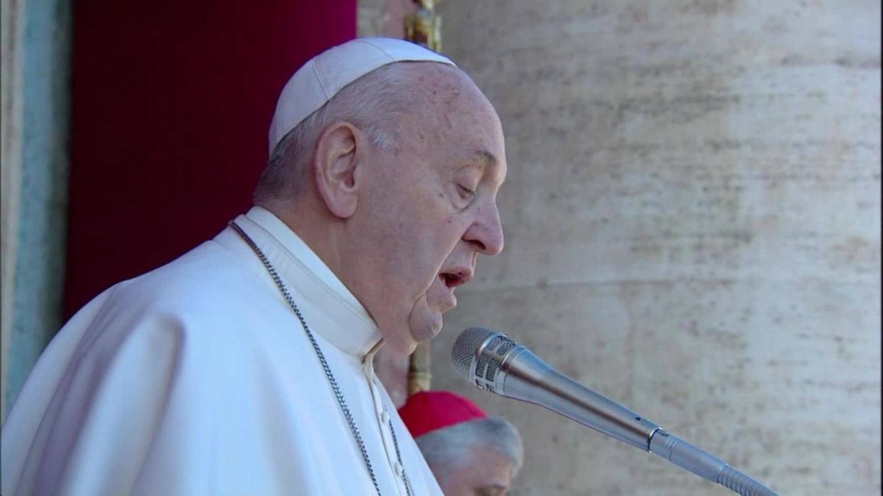 CNNE 750425 - el papa dedica mensaje de navidad a venezuela