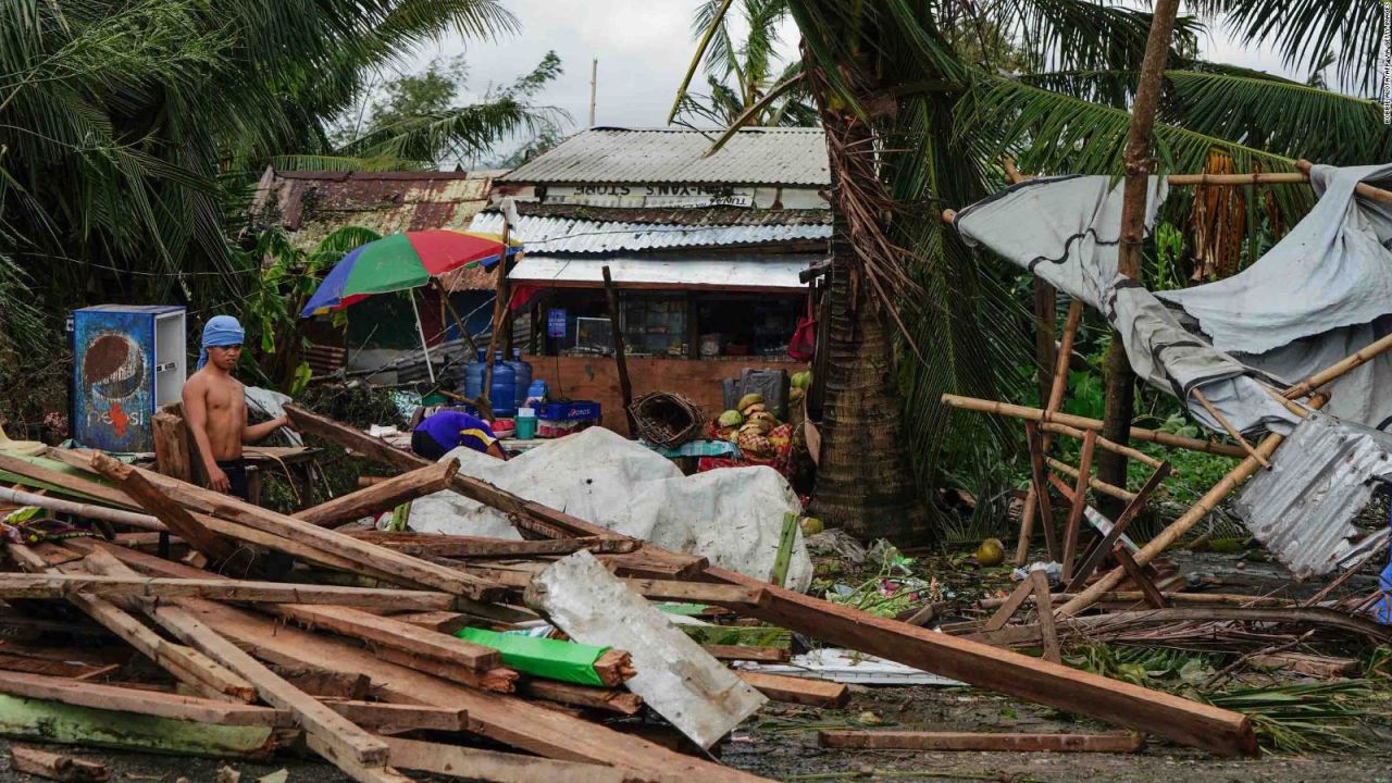 CNNE 750675 - al menos 16 muertos por tifon en filipinas