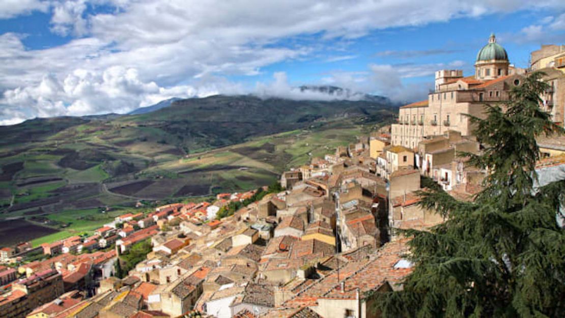 Gangi es conocido como uno de los pueblos más bellos de Italia.