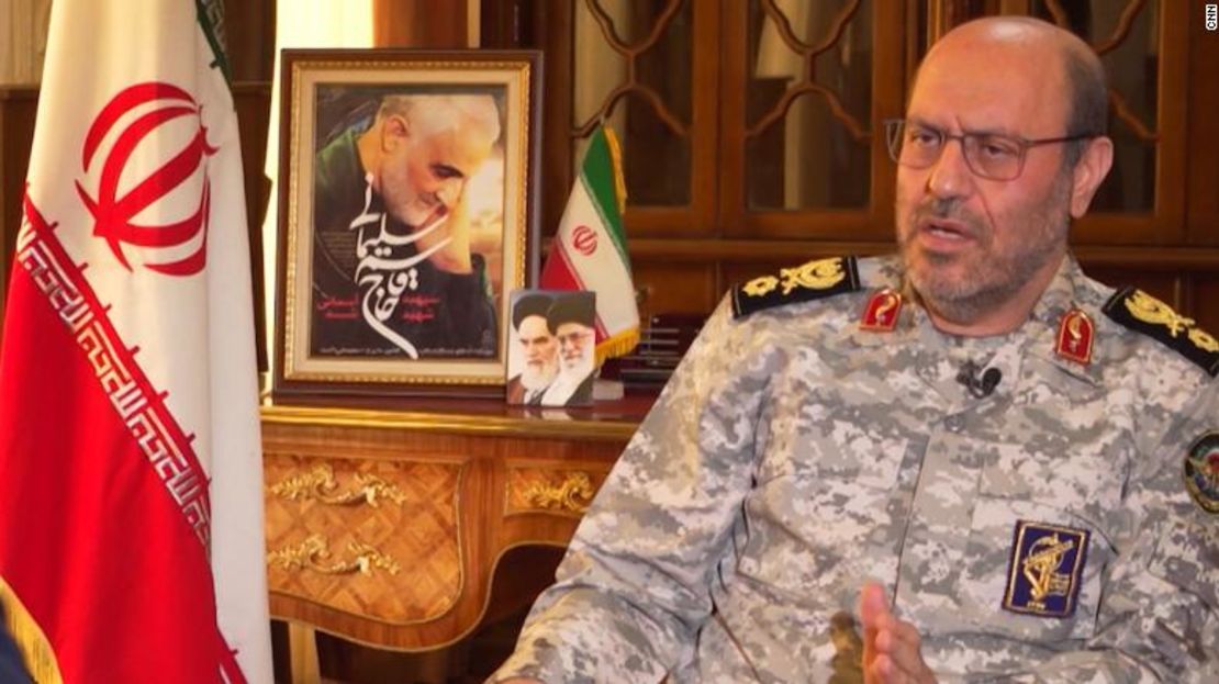 El mayor general Hossein Dehghan, asesor militar del líder supremo de Irán, el ayatolá Ali Khamenei.