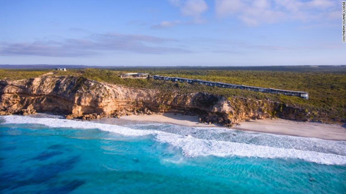 El Southern Ocean Lodge, un hotel de lujo cerca al Parque Nacional Flinders Chase, en la Isla Canguro, quedó destruido por los incendios.