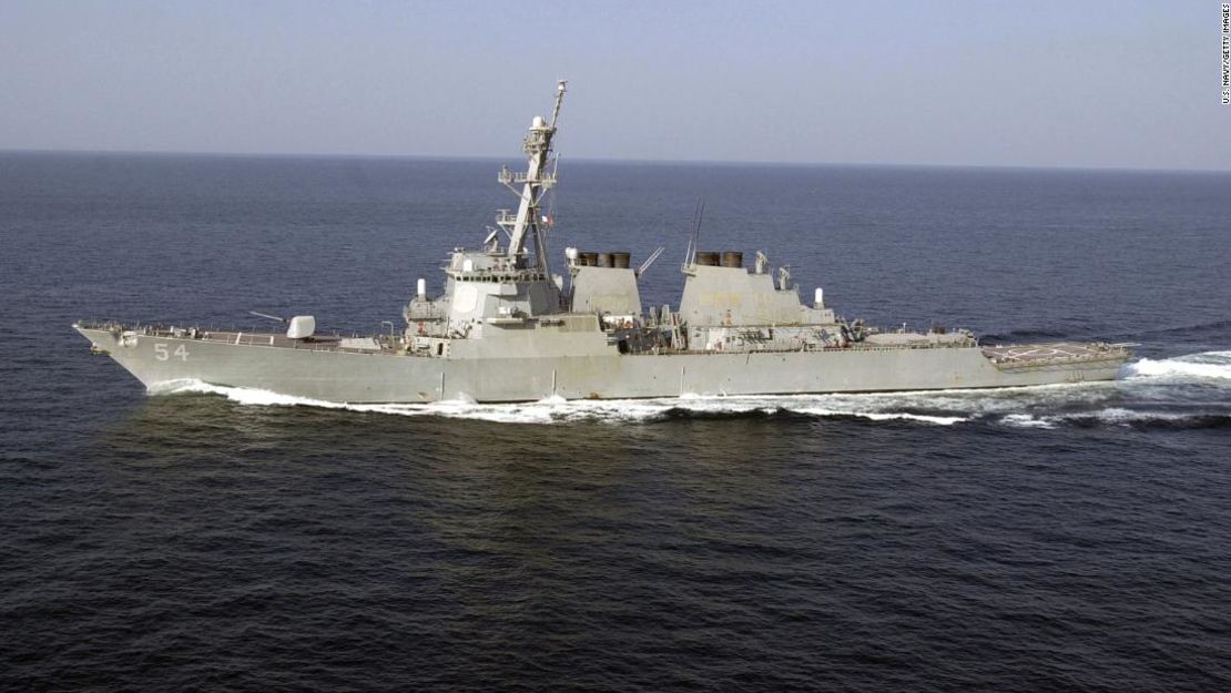 El USS Curtis Wilbur es un destructor de misiles guiados clase Arleigh Burke.