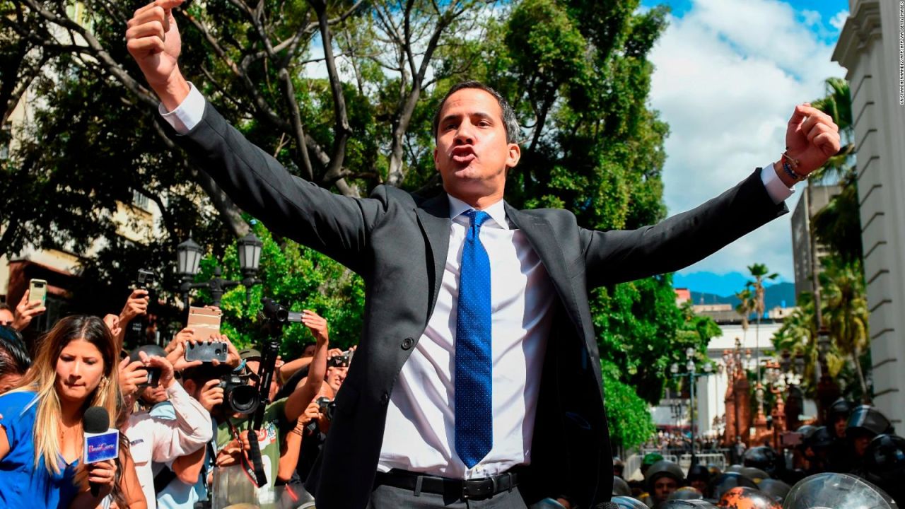 CNNE 755669 - juan guaido llama a manifestarse en venezuela