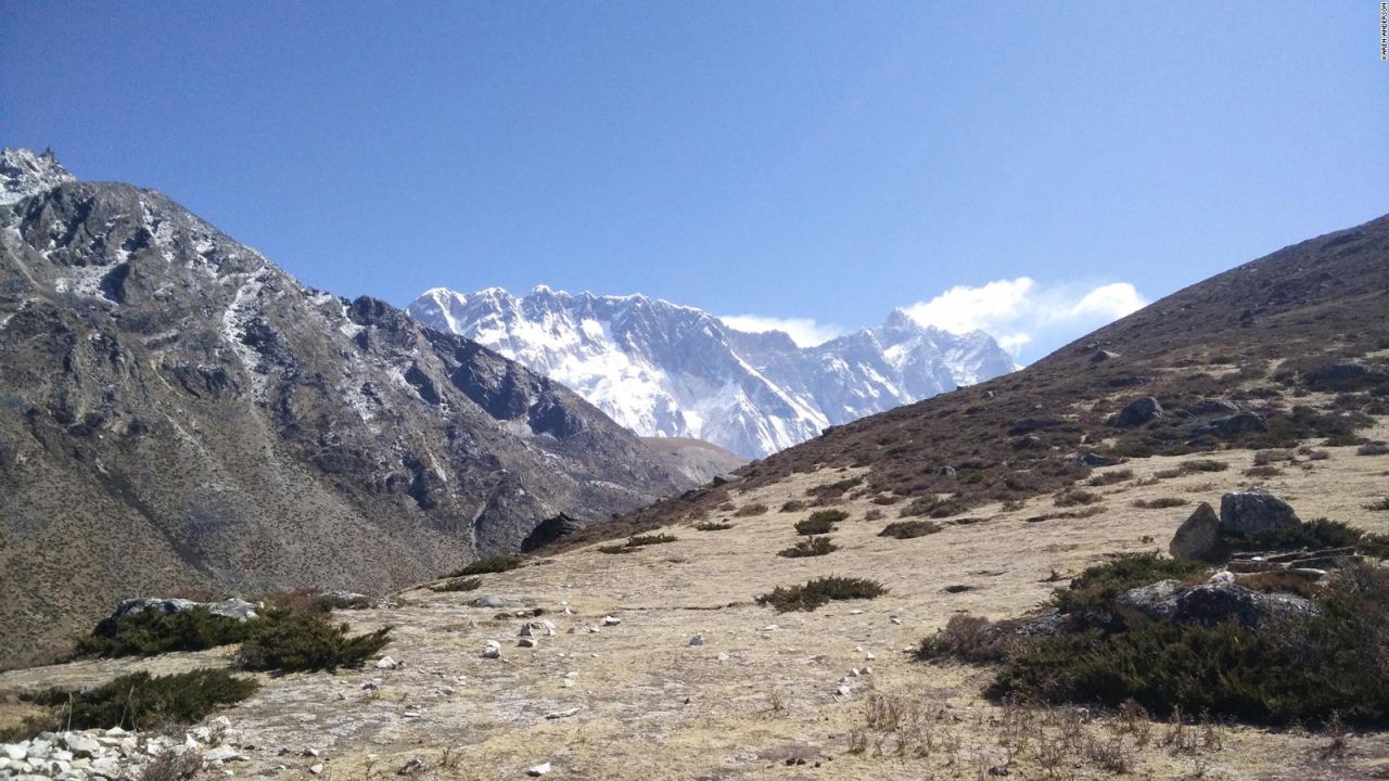 CNNE 757143 - en el monte everest las plantas suplantan a la nieve