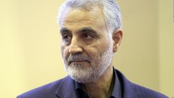 El general Qasem Soleimani fotografiado el 14 de septiembre de 2013.