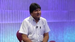 Evo Morales habló en exclusiva con CNN Radio.