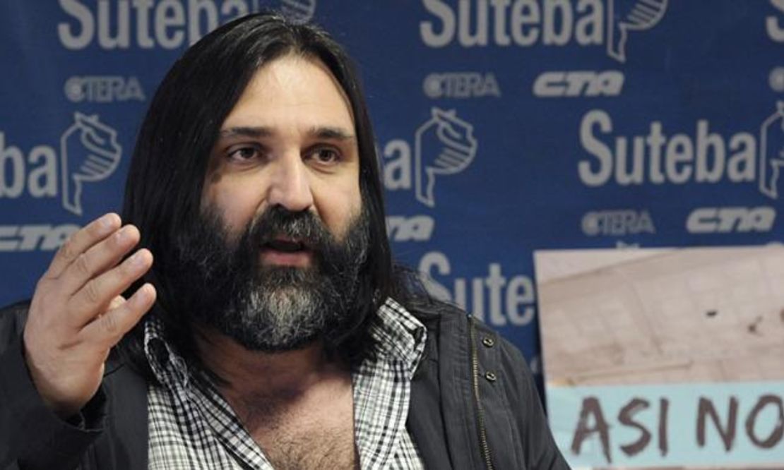 Roberto Baradel y los objetivos docentes en la paritaria nacional