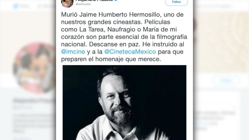 A los 77 años, muere el cineasta mexicano jaime humberto hermosillo | cnn