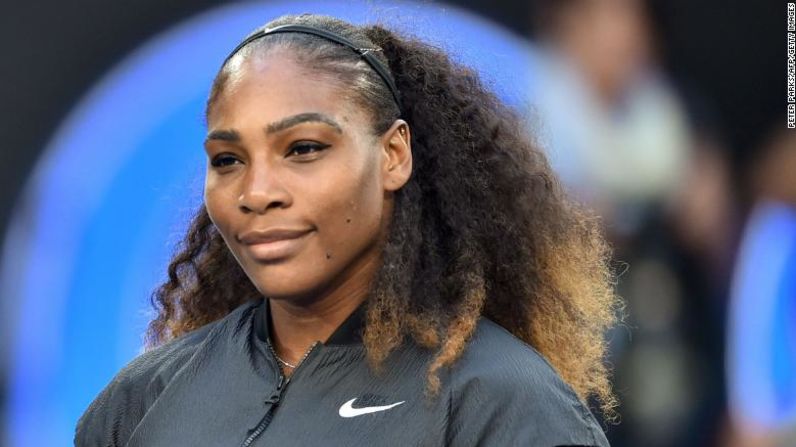 La tenista Serena Williams.