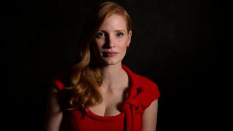 La actriz Jessica Chastain.