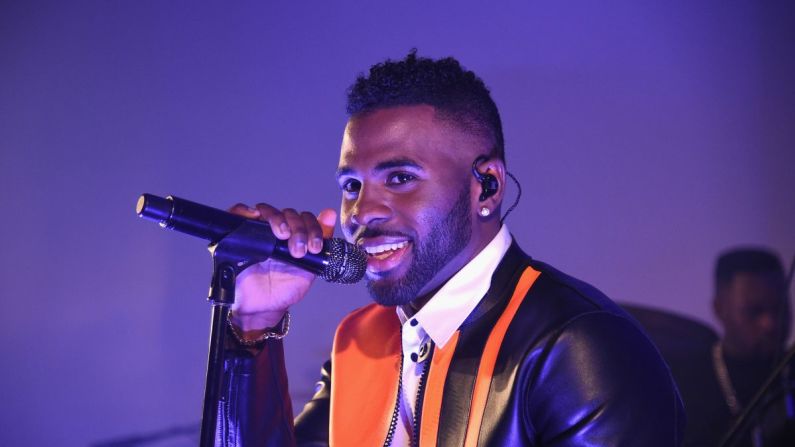 Jason Derulo, cantante y bailarín.