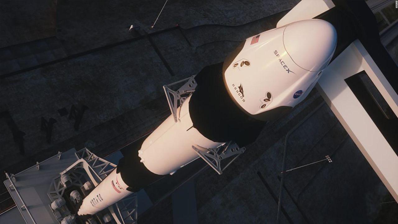 CNNE 758895 - breves economicas- prueba final del spacex crew dragon