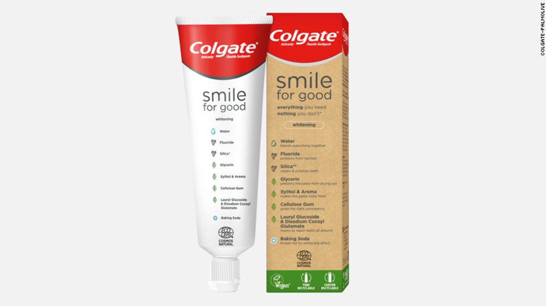 CNNE 759645 - colgate tubo reciclable crema vegana