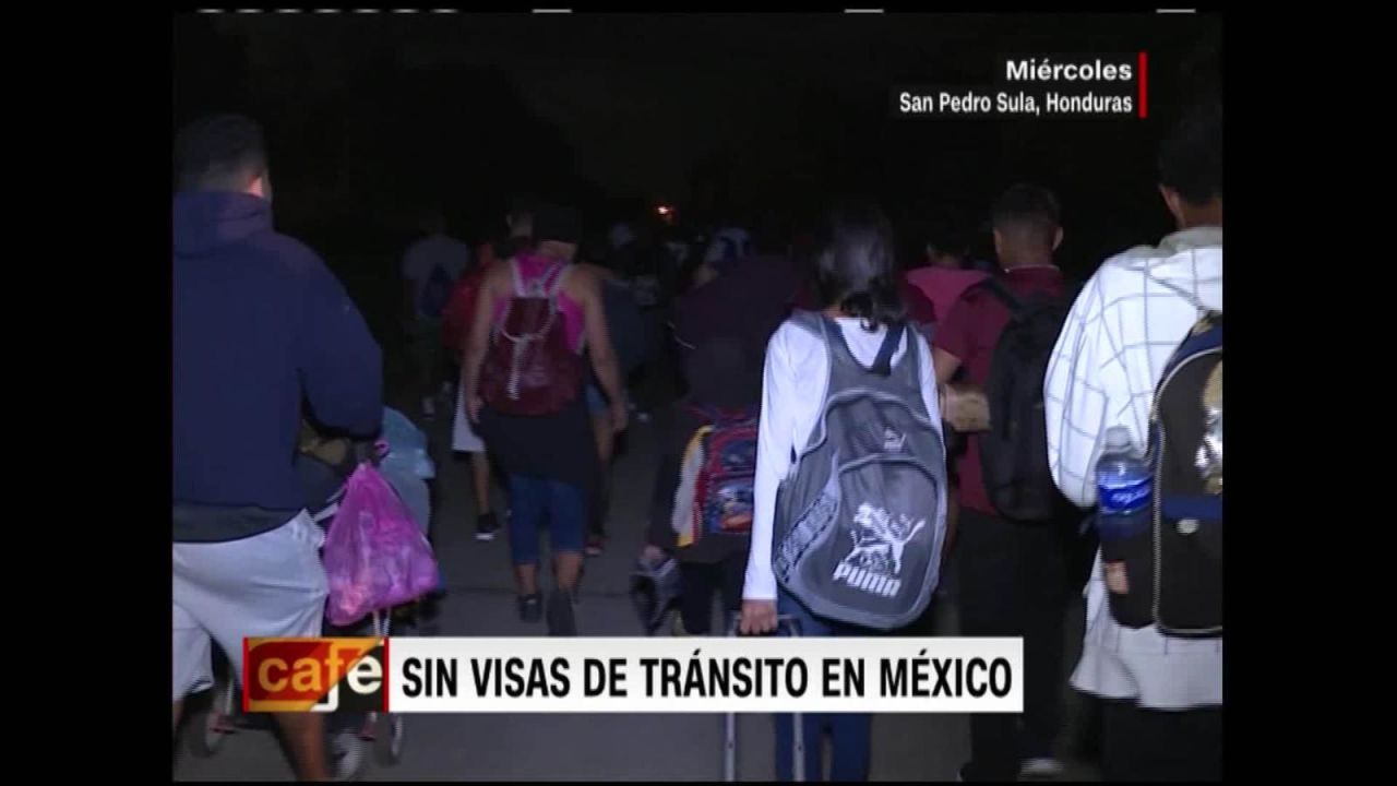 CNNE 760023 - restringen el paso a nueva caravana de migrantes