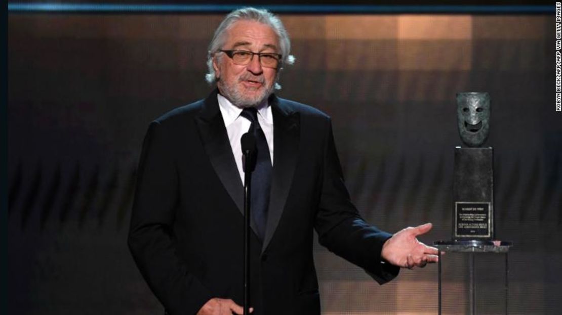 Robert De Niro en los SAG Awards.