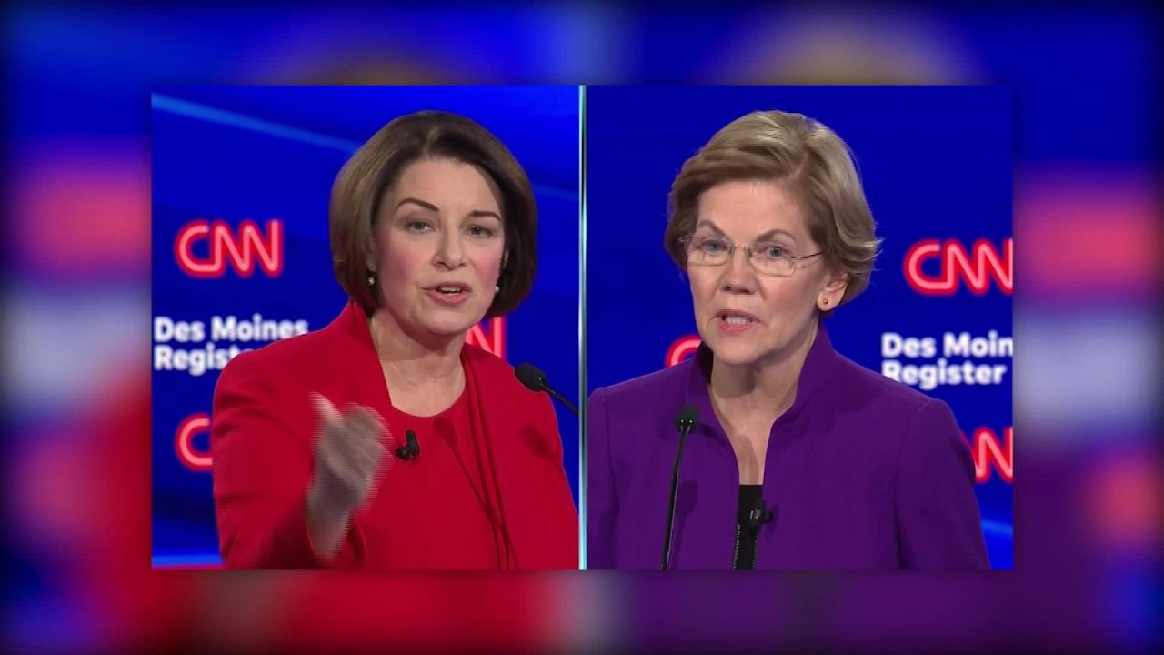 CNNE 761871 - the new york times respalda a elizabeth warren y a amy klobuchar