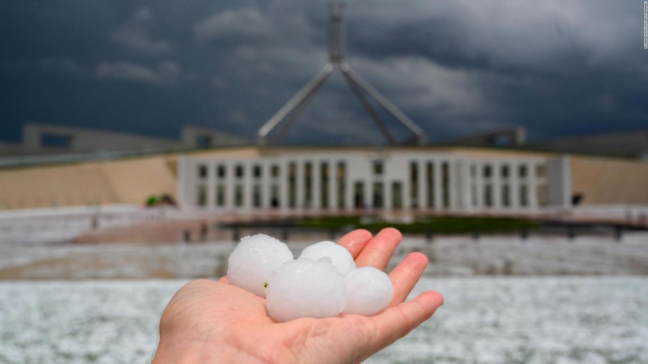 CNNE 761975 - clima "apocaliptico" en australia- ahora cae granizo