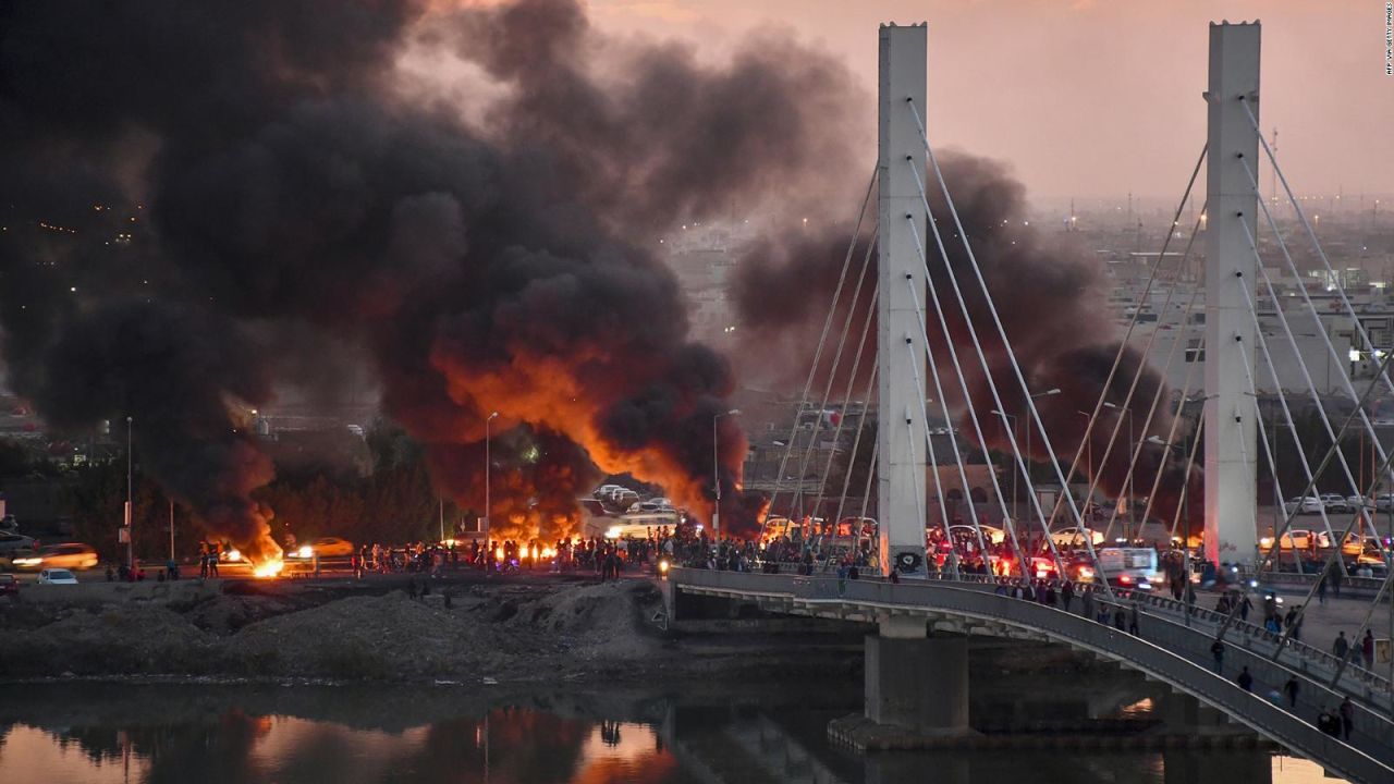 CNNE 762570 - iraq y el libano viven dias de violentas protestas