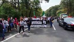 CNNE 764259 - marcha por la paz encabezada por sicilia y familia lebaron