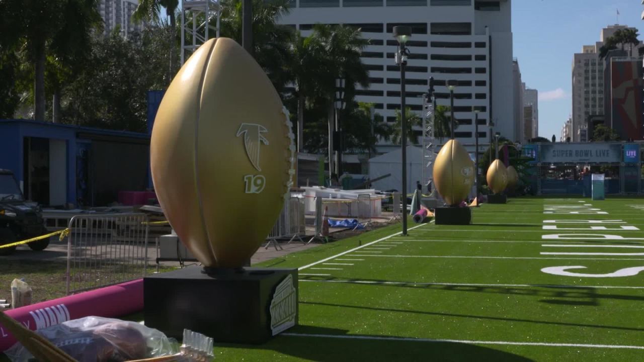 CNNE 765748 - miami se prepara para el super bowl