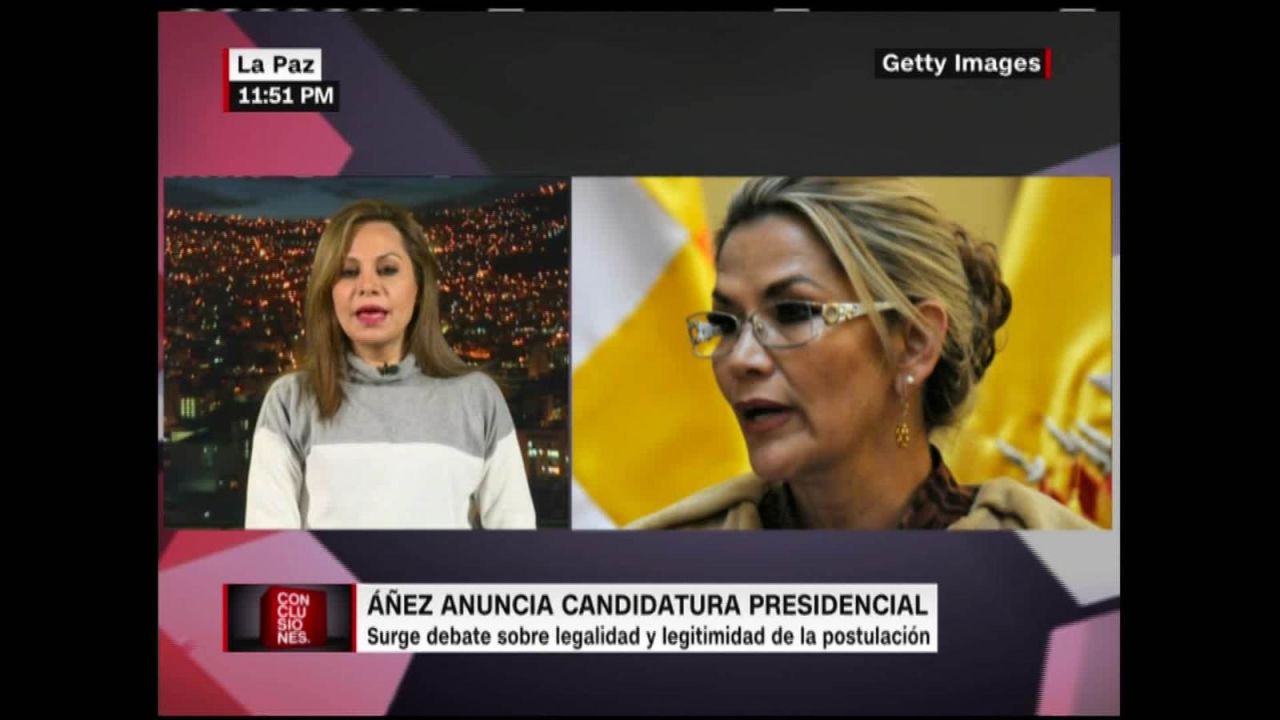 CNNE 766094 - critican decision de anez de ser candidata a presidenta