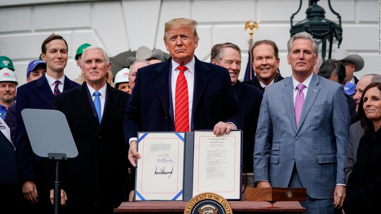 CNNE 767490 - tras el t-mec, trump dice que mexico esta pagando el muro