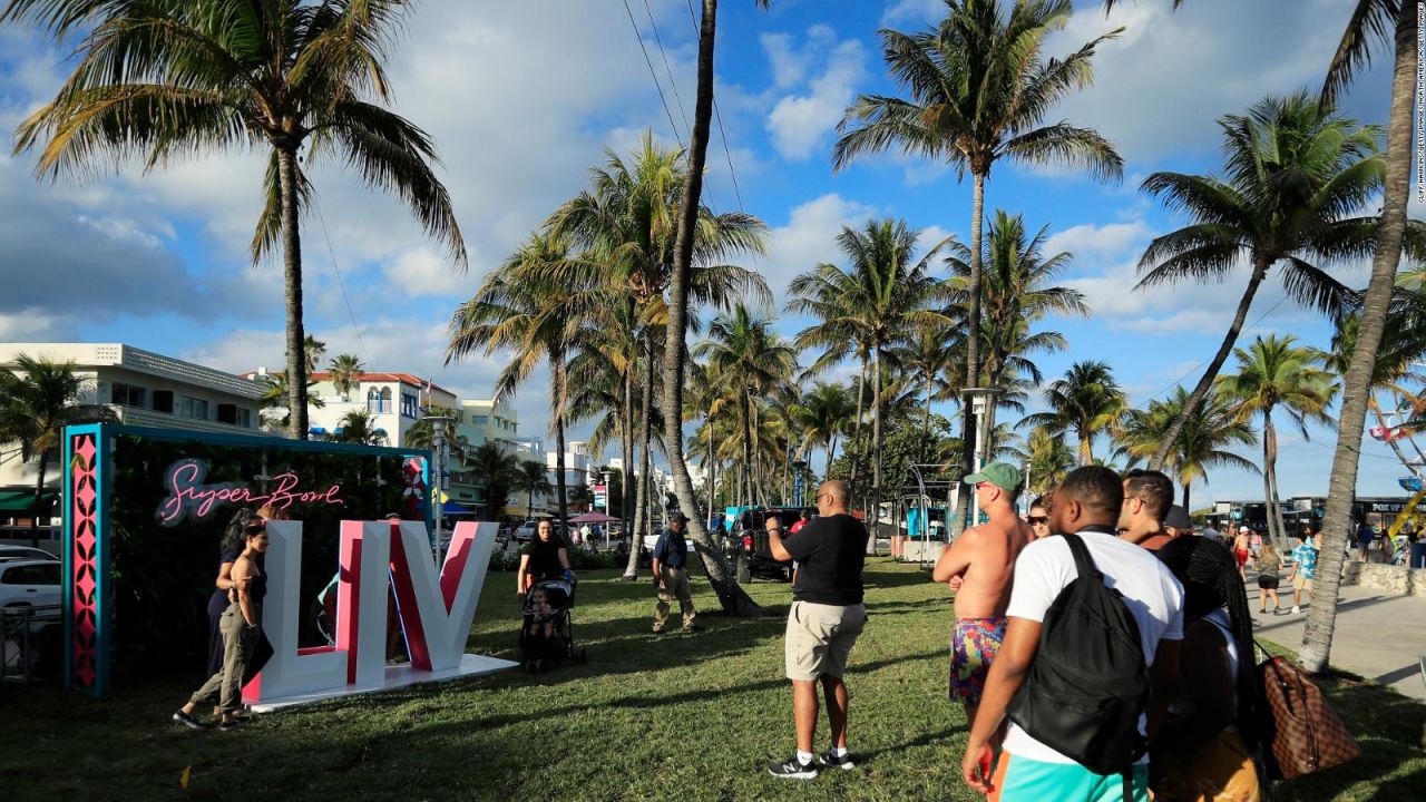 CNNE 768265 - super bowl liv- el turismo, clave en la economia de miami