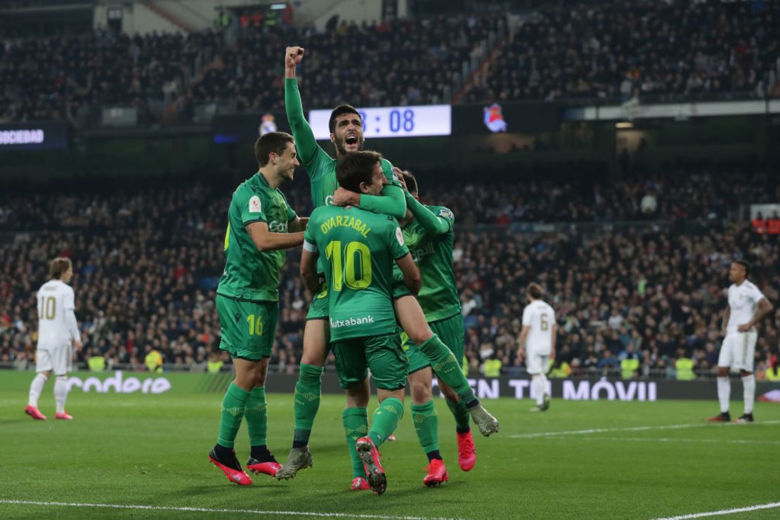 La Real Sociedad le quita un invicto de 21 partidos al Real Madrid. Gonzalo Arroyo Moreno/Getty Images