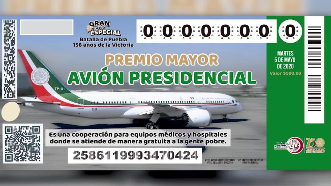 CNNE 771880 - avion presidencial mexicano- ¿hay urgencia para venderlo?