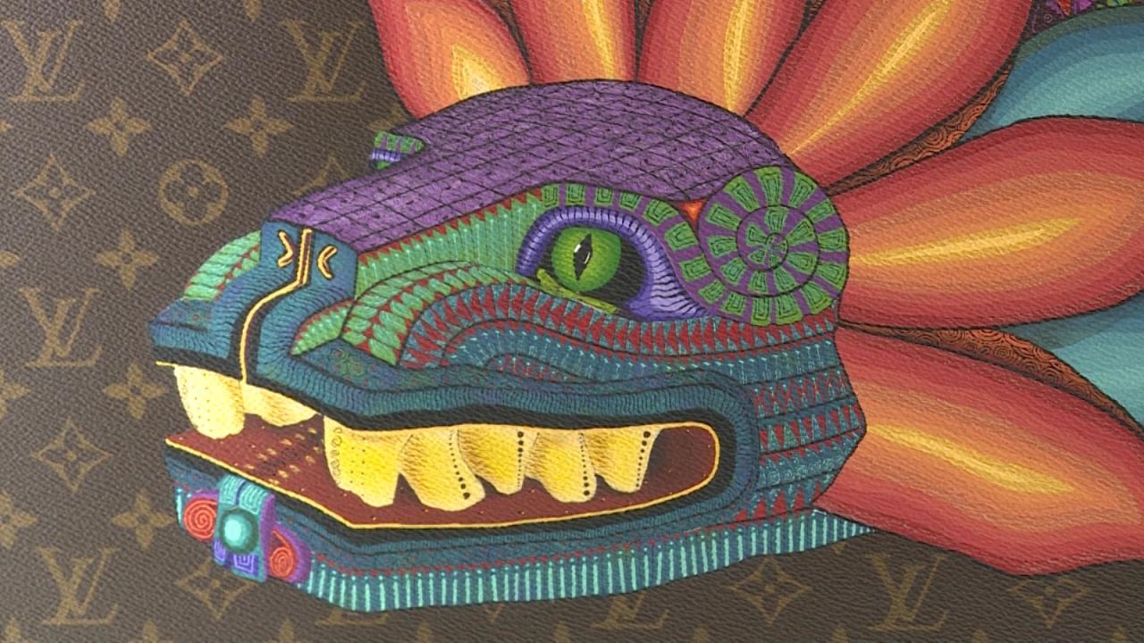 CNNE 772500 - alebrijes oaxaquenos llegan a los baules de louis vuitton