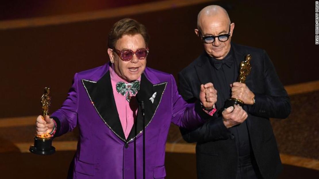 Elton John y Bernie Taupin