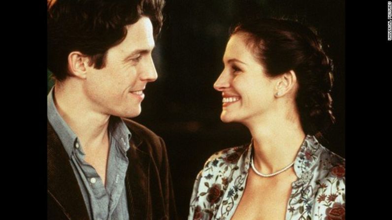 “Notting Hill” (1999) – El filme protagonizado por Julia Roberts y Hugh Grant tiene un puntaje de 7,1/10 en IMDb.