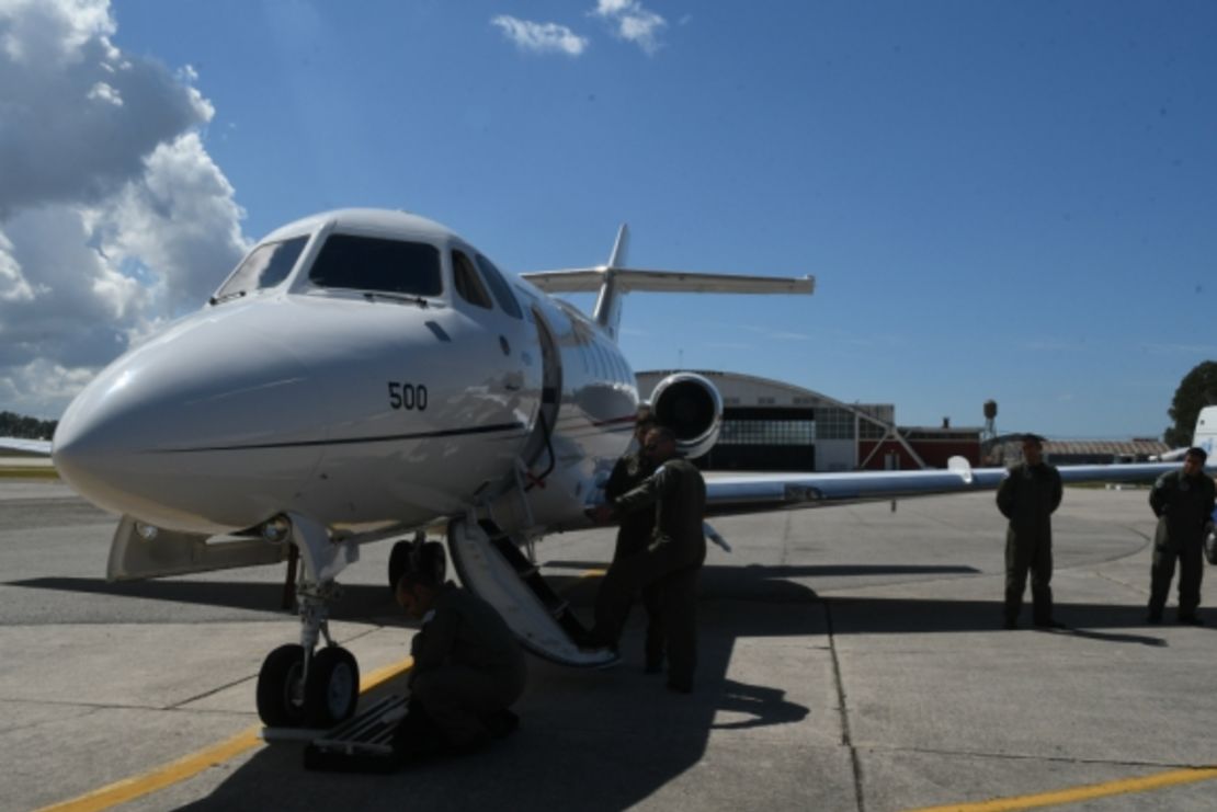 El avión presidencial "multipropósito" de Uruguay.