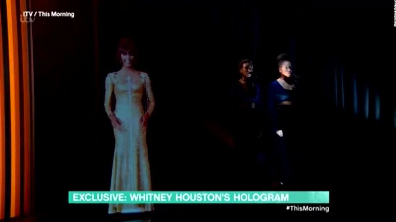 El holograma de whitney houston comenzará una gira mundial | cnn
