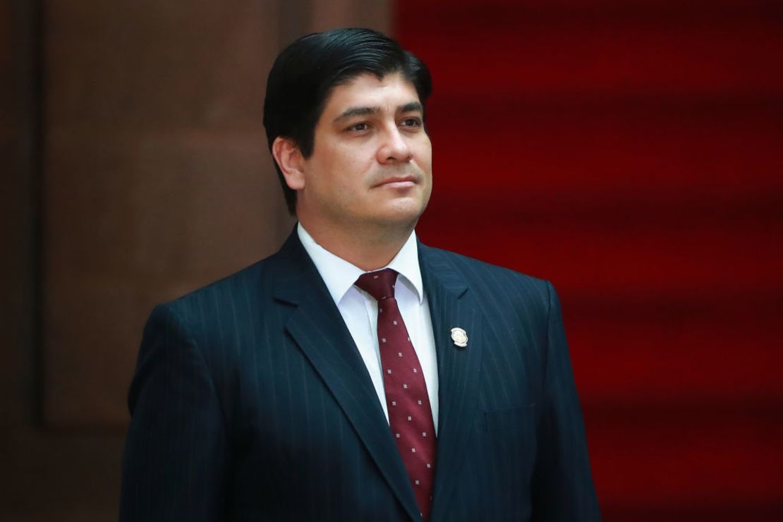 Carlos Alvarado Quesada, presidente de Costa Rica.