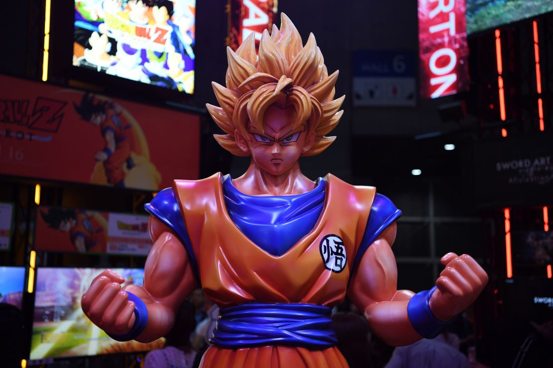 Dragon Ball Z tendrá un espacio de más de 2.000 metros cuadrados de material de la serie, el animé y.