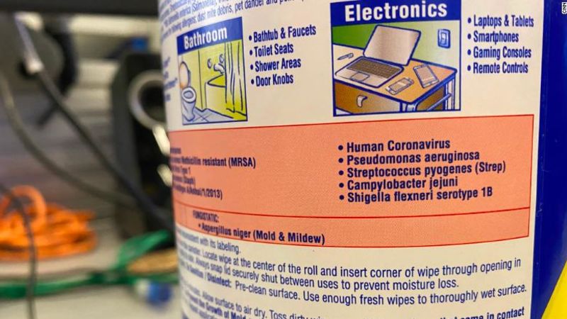 ¿pueden los desinfectantes lysol o clorox matar el nuevo coronavirus? La respuesta es… complicada | cnn